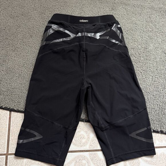 Adidas Adizero Sprint Web Kids Short Tights, Size Small Athletic - Picture 2 of 6